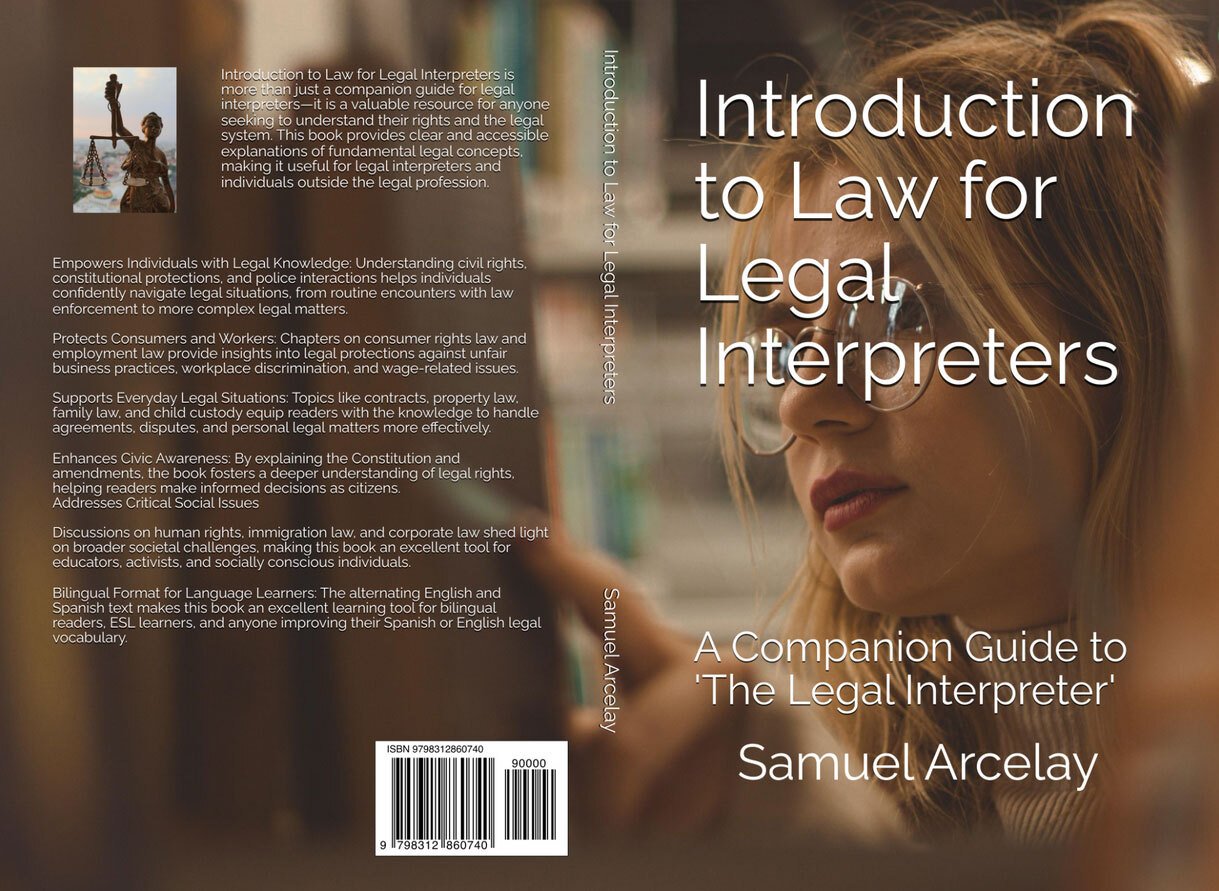 Introduction to Law by Samuel Arcelay Paperback on Amazon